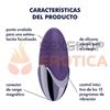 Purple Pleasure estimulador de clitoris con carga USB